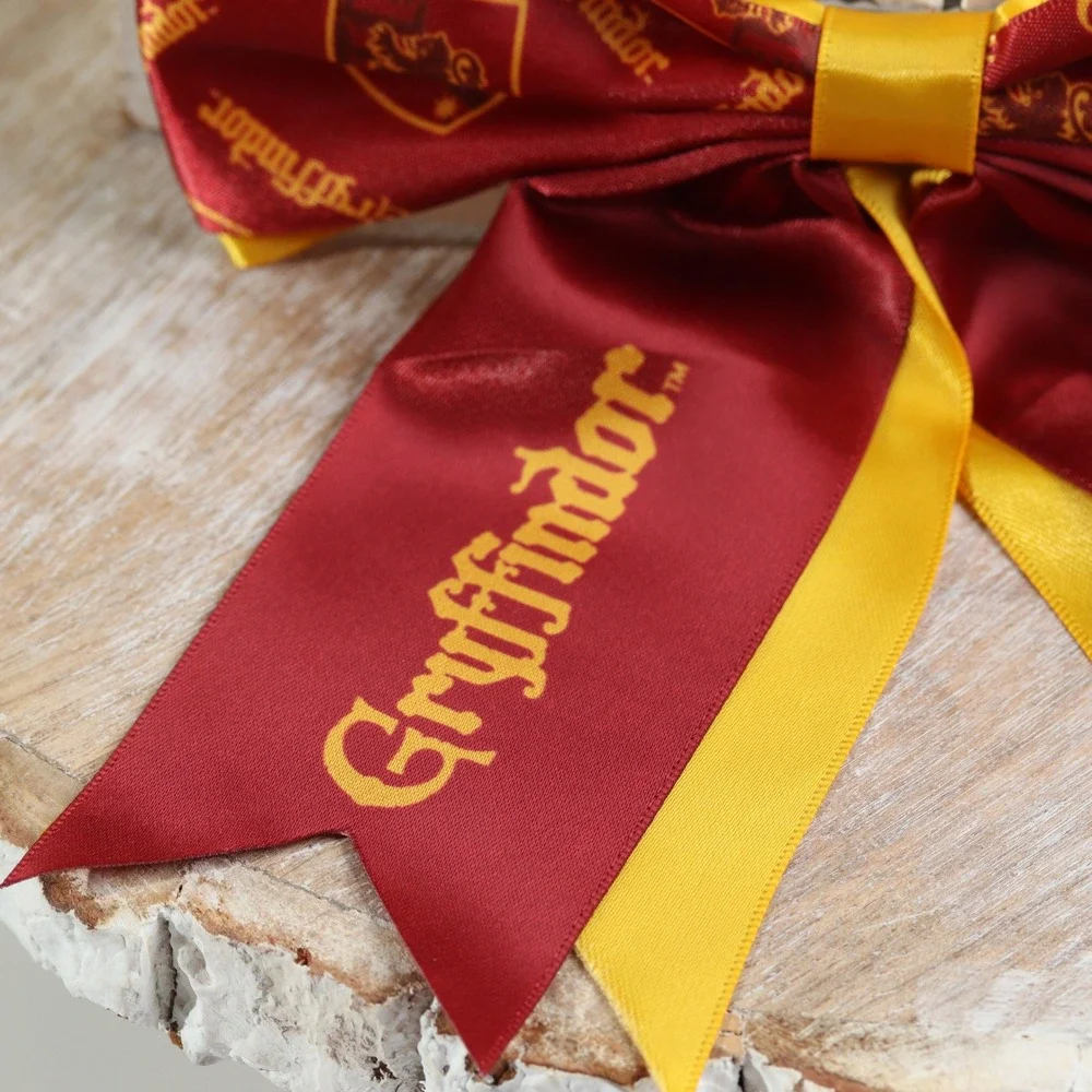 Harry Potter Gryffindor Hair Bow and Kids Glasses Set Wizarding World